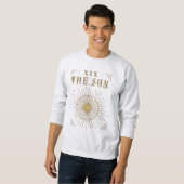 Sweatshirt Mystique Fortune Tarot Le Soleil Halloween gothiqu (Devant entier)