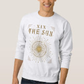 Sweatshirt Mystique Fortune Tarot Le Soleil Halloween gothiqu (Devant)