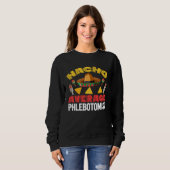 Sweatshirt Nacho Average Phlebotomist Phlebotomy Tech Cinco d (Devant entier)