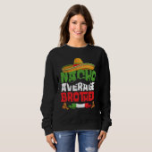 Sweatshirt Nacho Moyenne Frère Cinco De Mayo Correspondant Fa (Devant entier)