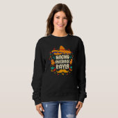 Sweatshirt Nacho Moyenne Kayla Cinco De Mayo Anniversaire Som (Devant entier)