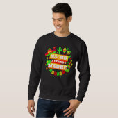 Sweatshirt Nacho Moyenne Madre Mère Cinco De Mayo (Devant entier)