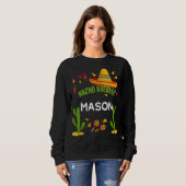 Sweatshirt Nacho Moyenne Mason Cinco De Mayo (Devant entier)