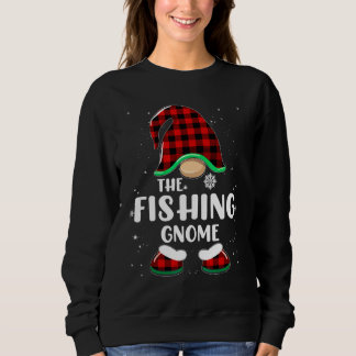 Sweatshirt Nain de pêche carreaux de Buffalo famille assortie