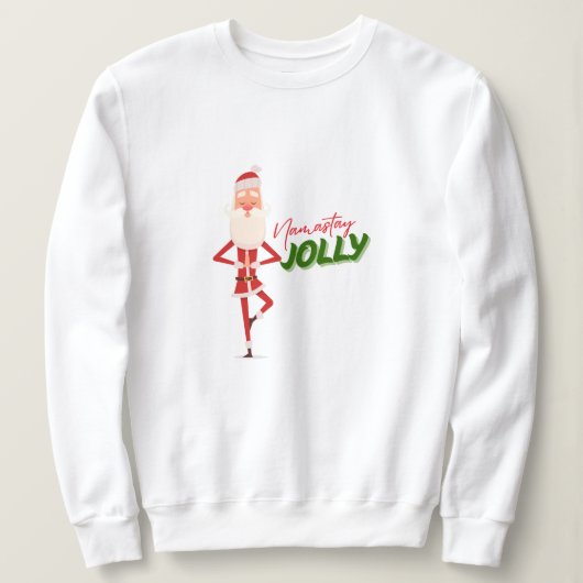 Sweatshirt Namastay Jolly (Design devant)