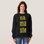 Sweatshirt namaste 36 (Devant entier)