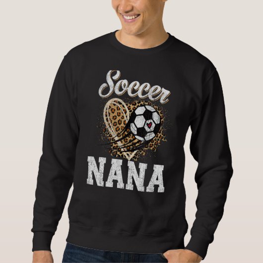 Sweatshirt Nana Leopard Ball Fête des Mères (Devant)