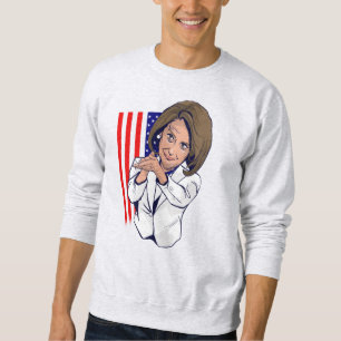 Sweatshirt Nancy Pelosi applaudissant le mème