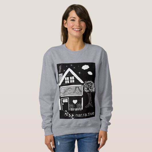 Sweatshirt narratif (Devant entier)