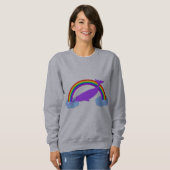 Sweatshirt Narwhal magique (Devant entier)