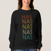 Sweatshirt Nas Vintage Retro (Devant)