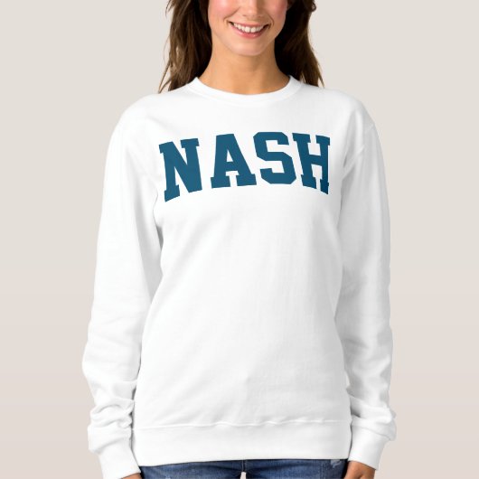 Sweatshirt Nash - gris (Devant)
