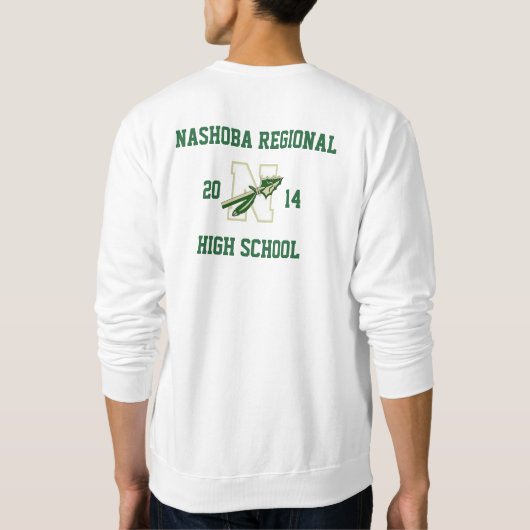 Sweatshirt Nashoba Regional - Toujours un chef - Année de cla (Dos)