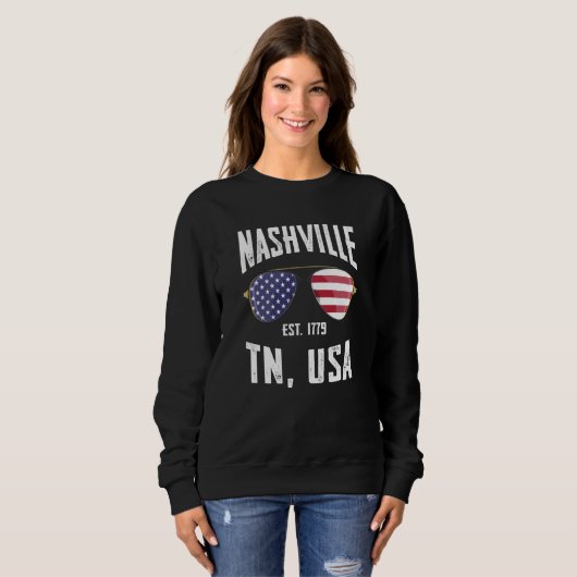 Sweatshirt Nashville (Devant entier)