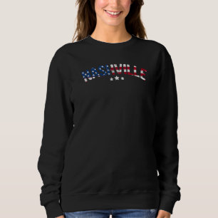 Sweatshirt Nashville États-Unis Tennessee Musique Country Amé