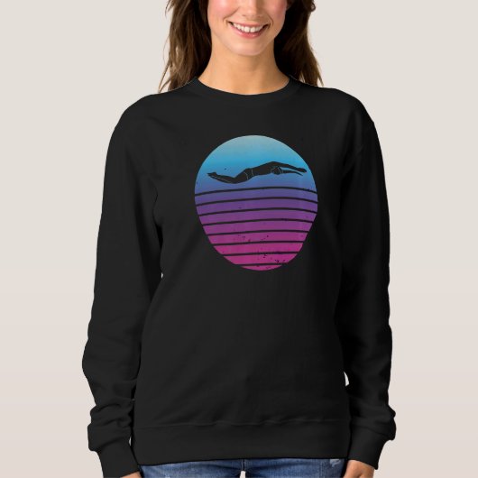 Sweatshirt Natation (Devant)
