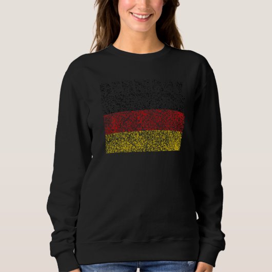 Sweatshirt National Flag of Germany souvenir  for men women (Devant)