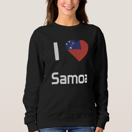 Sweatshirt National Flag of Samoa souvenir  for men women  2 (Devant)