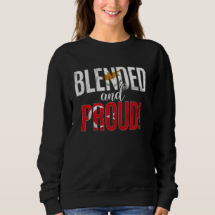 Sweatshirt Nationalité Blair Et Fière Demi-Chypriote Half Tu