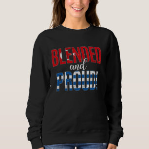 Sweatshirt Nationalité Fier Et Fier Moitié Turc Moitié Gr