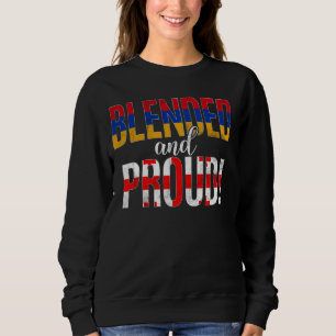 Sweatshirt Nationalité Fier Et Flime Moitié Arménienne Moitié
