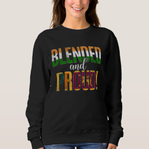Sweatshirt Nationalité Fier Et Flime Moitié Indienne Moitié S