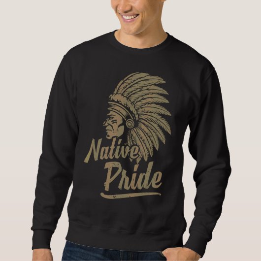 Sweatshirt Native Pride Amérindiens Autochtones Autochtones N (Devant)