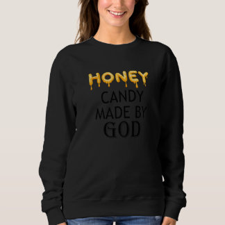 Sweatshirt Natural Candy Honey Wildlife Nature Bees  