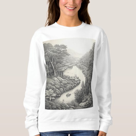 Sweatshirt Nature 16. (Devant)