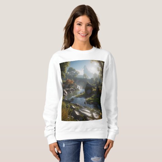 Sweatshirt Nature 9. (Devant entier)