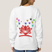 Sweatshirt nature de luxe (Dos)