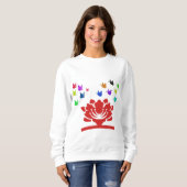 Sweatshirt nature de luxe (Devant entier)