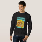 Sweatshirt Naughty Foodie Pun Pankakke Sarcastic (Devant entier)