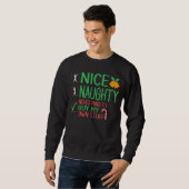 Sweatshirt Naughty Never Mind (Devant entier)