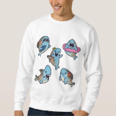 Sweatshirt Naughty Sharks (Devant)