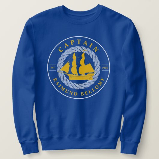 Sweatshirt Navire (Design devant)