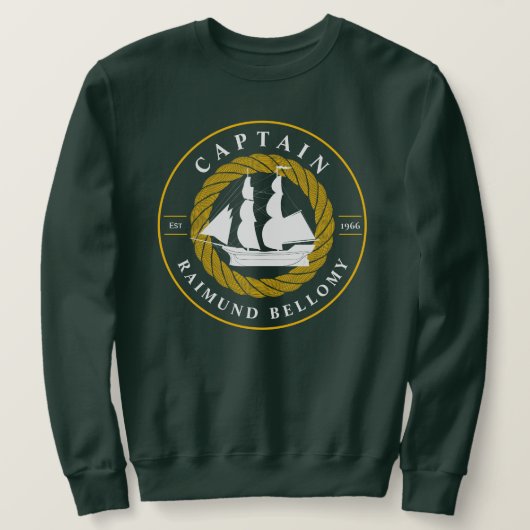 Sweatshirt Navire (Design devant)