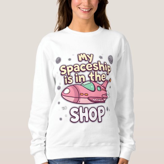 Sweatshirt Navire spatial (Devant)