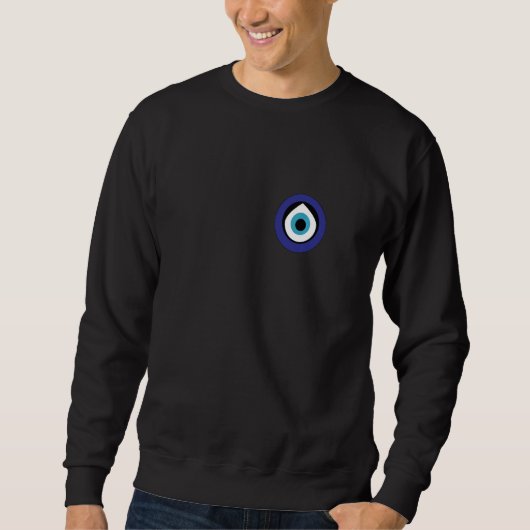 Sweatshirt Nazar Turkish Eye Evil Eye Amulet Oriental Premium (Devant)