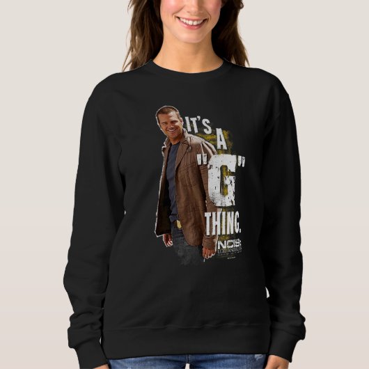 Sweatshirt Ncis Los Angeles G Thing (Devant)