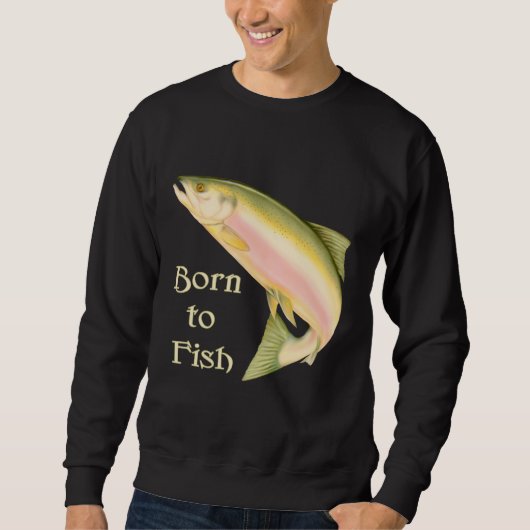 Sweatshirt Né à Fish (Devant)