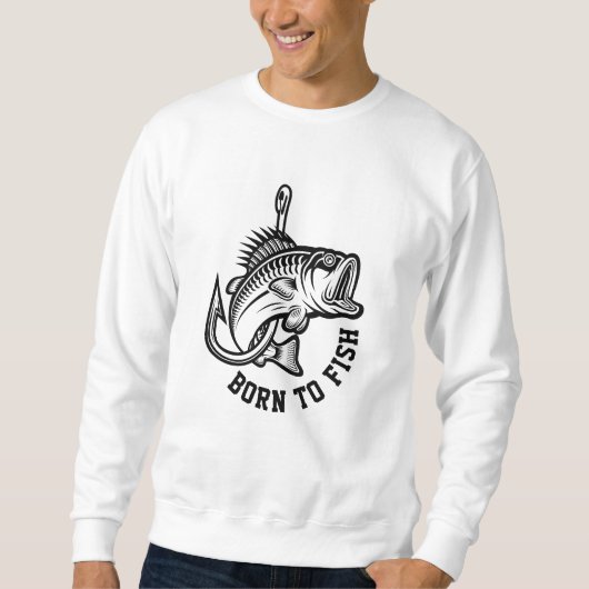 Sweatshirt Né au poisson (Devant)