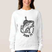 Sweatshirt Né au poisson (Devant)