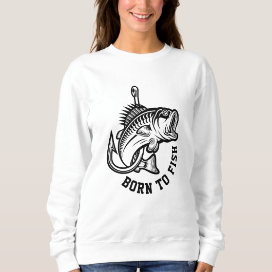Sweatshirt Né au poisson (Devant)