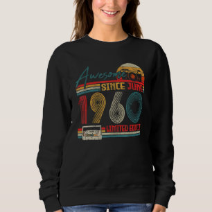 Sweatshirt Né En 1960 Magnifique Depuis Juin 1960 62 Ans