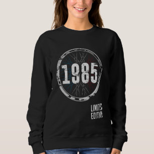 Sweatshirt Né en 1985 - Vintage classique moto 40th Bir