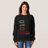 Sweatshirt Né En 2010 Funny Mens 14e anniversaire Anniversair (Devant entier)