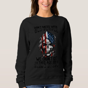 Sweatshirt Ne manquez pas avec les personnes âgées Nous n'avo