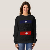 Sweatshirt Ne manquez pas avec Trans Kids Texas Protect Trans (Devant entier)