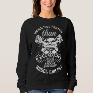 Sweatshirt Ne Marchez Jamais Plus Vite Que Votre Angel Gardie